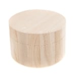 За декорация: Дървена кутия кръгла d=11.5, h=7см