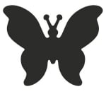 Перфоратор-пънч Пеперуда с остри крила 2 L(2.5см)