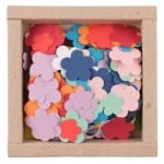 Хартиени Цветя: 2-3 cm. 600 Бр.- Различни цветове