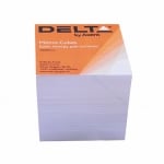 Хартиено бяло кубче за бележки Delta