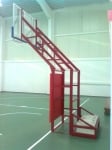 Стойка баскетболна за открито, решетъчна конструкция