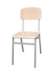 Стол класен с 2 шпросни кв. желязо, H=46см, цв.