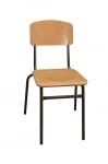 Стол тръбен с 1 шпросна Н=42см, цветен