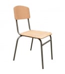 Стол ученически тръбен  с 1 шпросна Н=42 см.