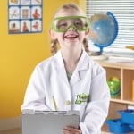 Начална наука - Лабораторна престилка с очила
