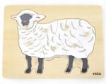 Дървен пъзел Монтесори: Овца