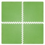 Мек пъзел-килим EVA - зелен, 4ел.