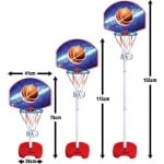 Баскетболен кош на стойка + топка