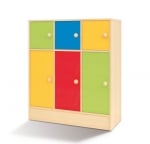 Шкаф  Rainbow  с  6 шкафчета -  Модул 2
