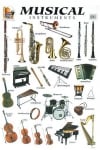 Табло Англ.език “Musical instruments“ 53х77см, изд.Гея Либрис