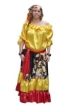 Ромски костюм дамски до 130см