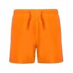 Къси панталони за плуване и спорт за  4год, оранжеви