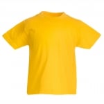 Тениска за  9-11год, ръст 140см слънчево жълта