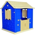 Детска къща с двойна врата - синя