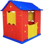 Детска къща с двойна врата - червена