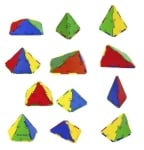 Комплект Математика: - 3-измерни многостени(пирамидални) 53части