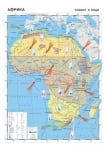 Африка - климат и води 107х150см