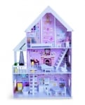 Дървена къща за кукли с обзавеждане Cindarella