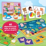 Lisciani Образователна игра Carotina: 60 игри