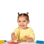 Комплект дървени печати за пластилин Baby, 3 броя