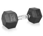 Дъмбел гумиран, хексагонален inSPORTline Hexclusive 30 кг