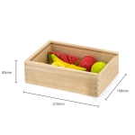 Дървени плодове за рязане