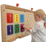 Манипулативна дъска за стена - Закопчалки за сръчност на пръстите 2