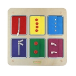 Манипулативна дъска за стена - Закопчалки за сръчност на пръстите 2