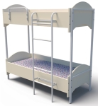 Детско легло двуетажно 140х70 Н=140см