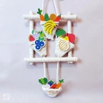 Стикери от микропореста гума EVA - Зеленчуци, 44 броя