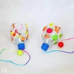 Стикери от микропореста гума EVA - Гора, 96 броя