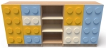 Шкаф Лего 210х52 H=100см