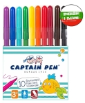 Флумастери “Капитан Пен” 10 цв