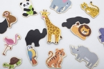 Дървени магнити - Диви животни