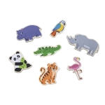 Дървени магнити - Диви животни