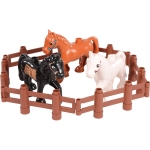 Конструктор Junior Фигури на животни и огради, 100 части