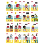 Janod Магнитна книга-игра: Научи се да познаваш часовника