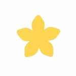 Перфоратор-пънч Цвете с 5 листа (3.7см)