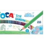 Цветни моливи Carioca Tita, 50 цвята