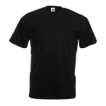 Тениска мъжка, размер S/M/L/XL/XXL, черна