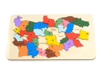 Дървен пъзел Карта на България
