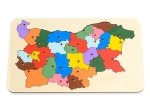 Дървен пъзел Карта на България