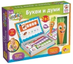 Lisciani Образователна интерактивна игра Carotina: Букви и думи 2 в 1