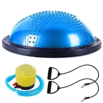 Полутопка за баланс BOSU BALL 58.5 см, с твърда основа и ластици