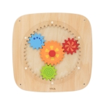 Дървен стенен панел - Зъбни колела