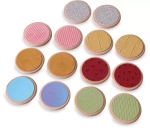 Сензорни тактилни дискове, 14 броя