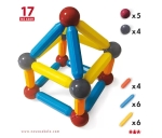 Конструктор Магнитни пръчици Smartrod, Макси - Работни карти, 100 броя