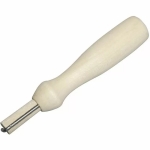 Дървена дръжка за игла за филц + 5 игли