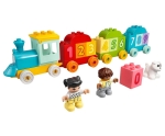 LEGO DUPLO Конструктор - Влакът на числата (с куче)