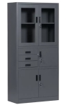 Метален шкаф Carmen CR-1240 E SAND 90х40 Н=185см, графит